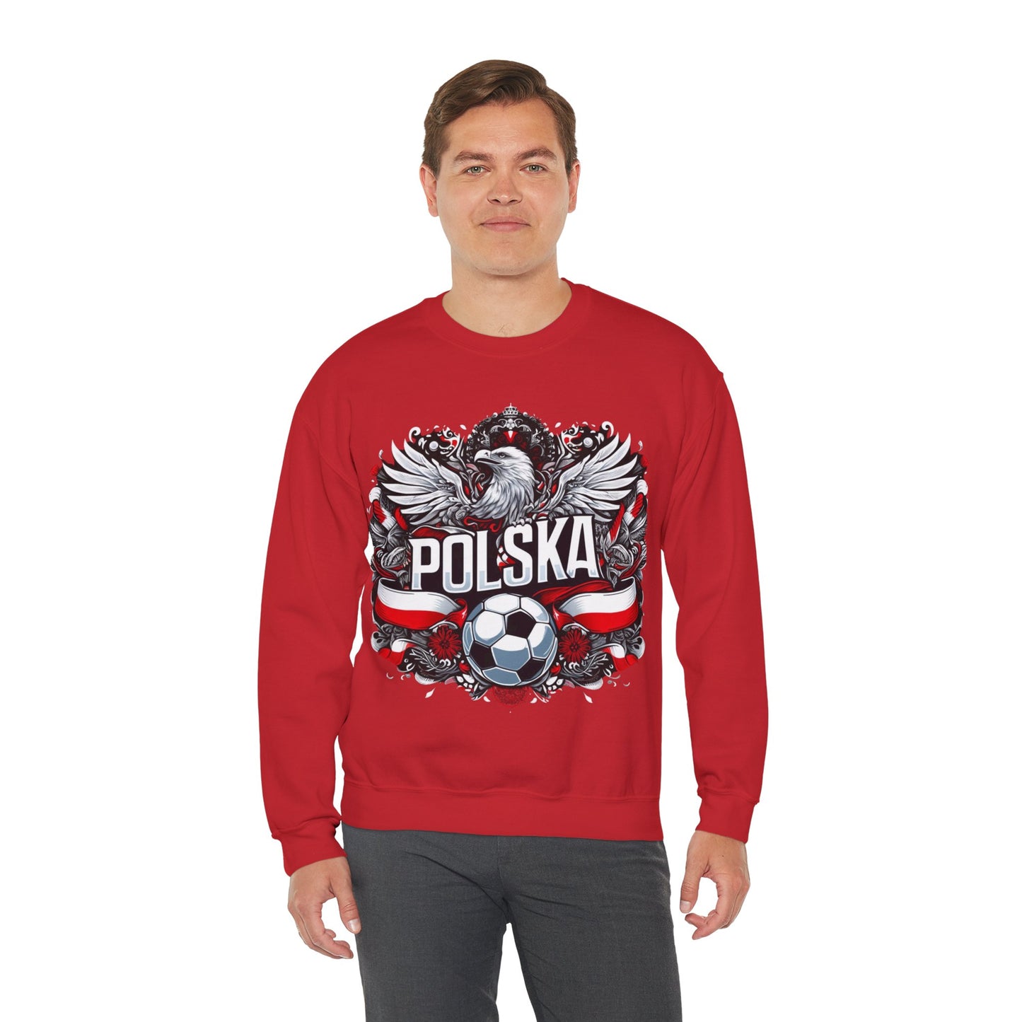 Poland Unisex Heavy Blend™ Crewneck Sweatshirt