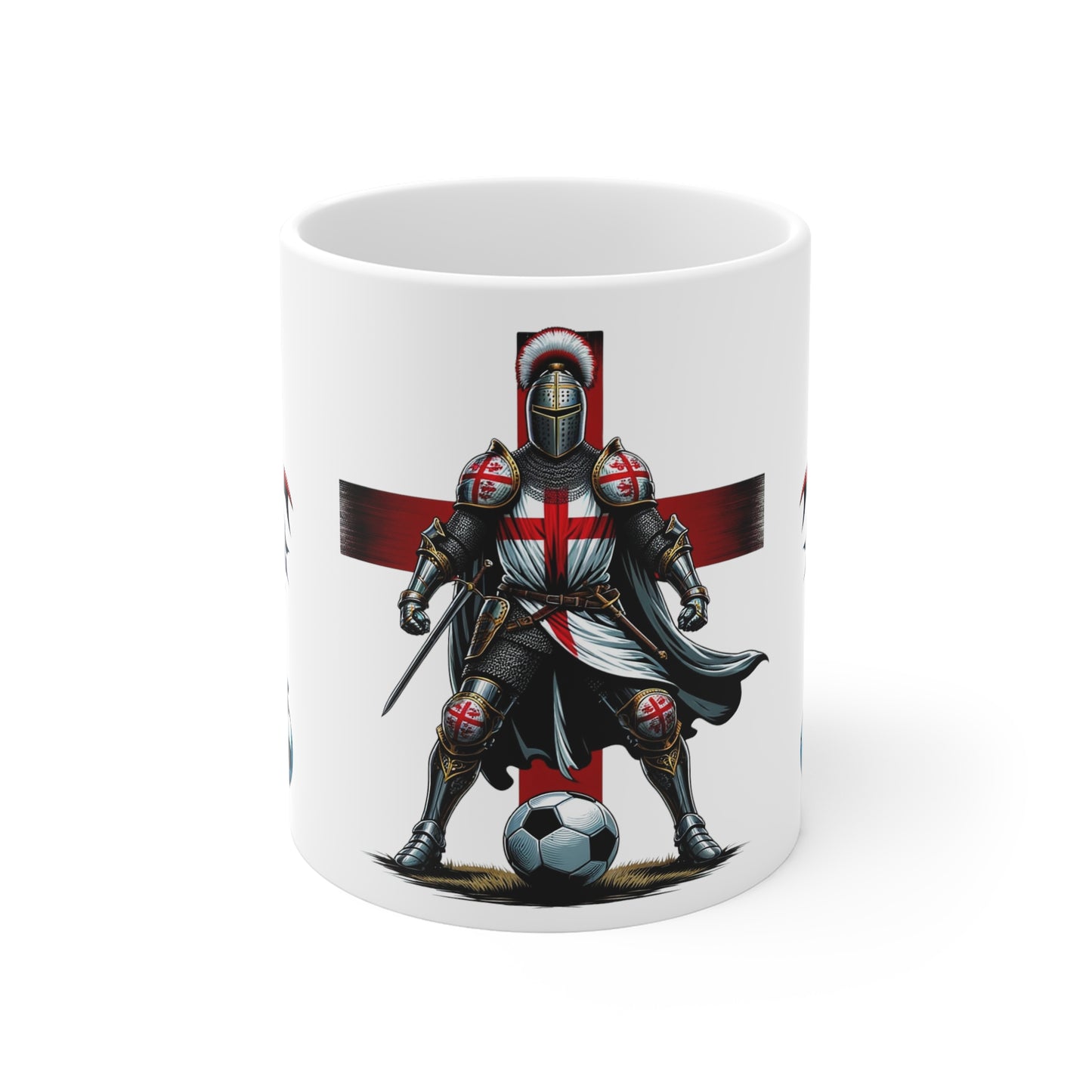 English Football knights White Mug