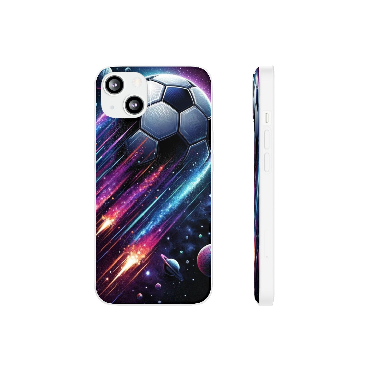 Football Magic Flexi Phone Case Semi-transparent