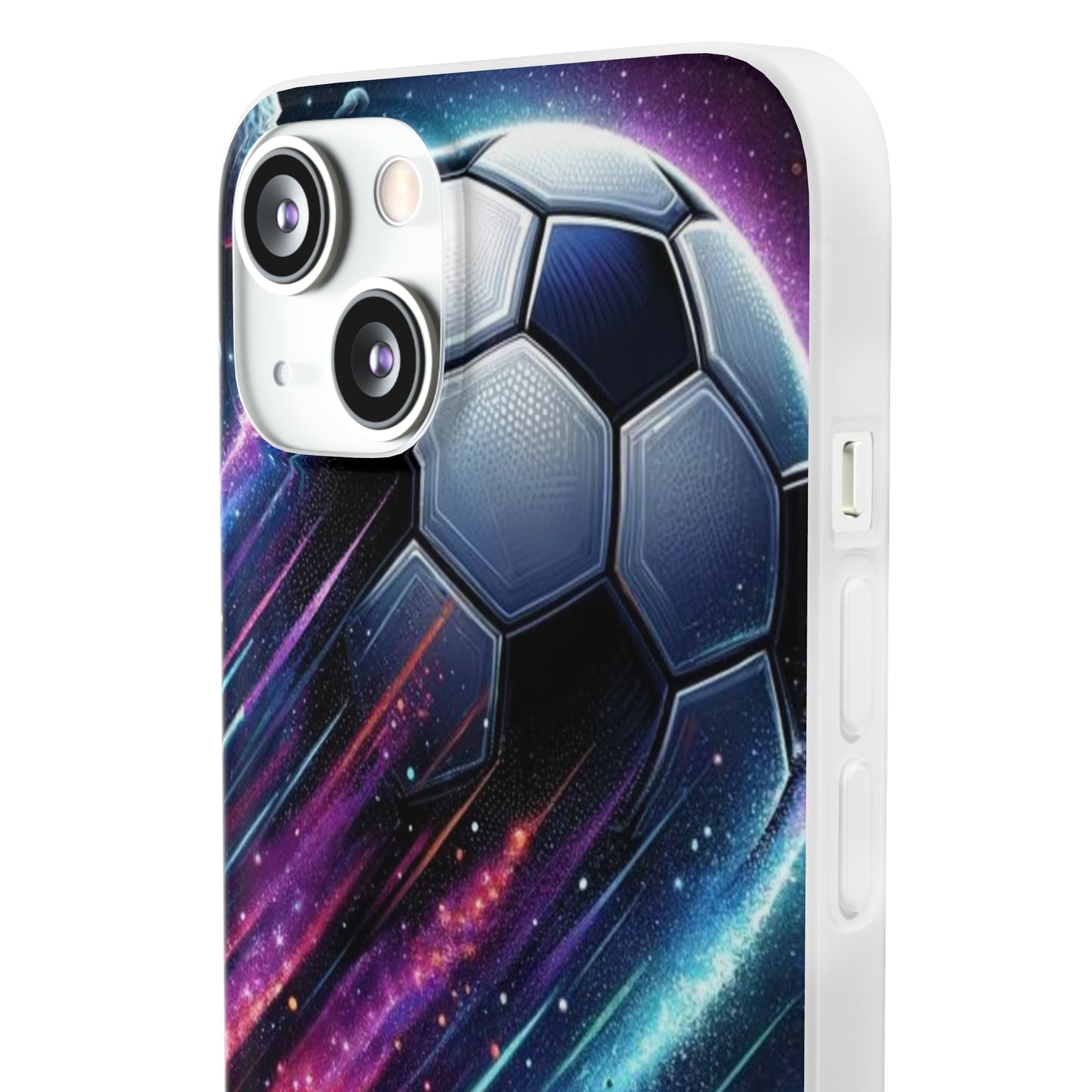 Football Magic Flexi Phone Case Semi-transparent