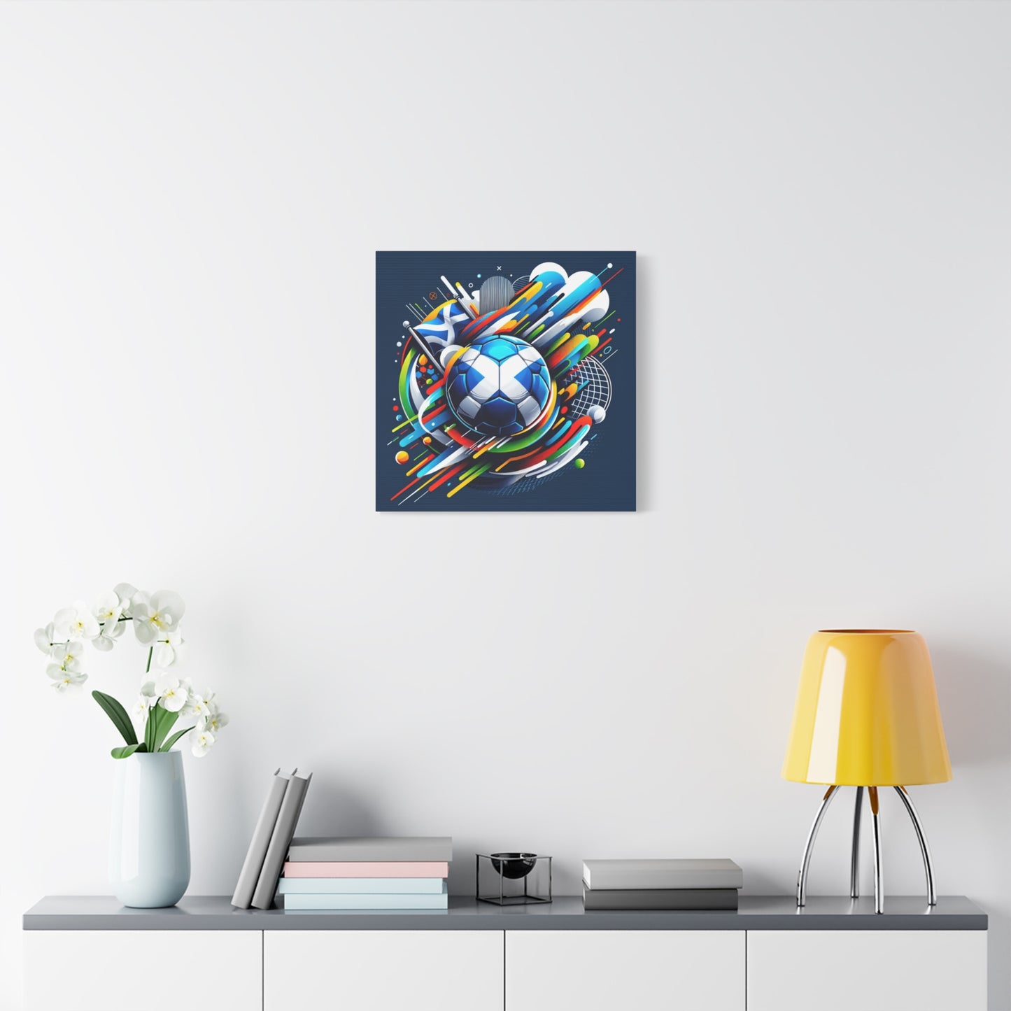 Scotland Football Matte Canvas, Stretched, 1.25"