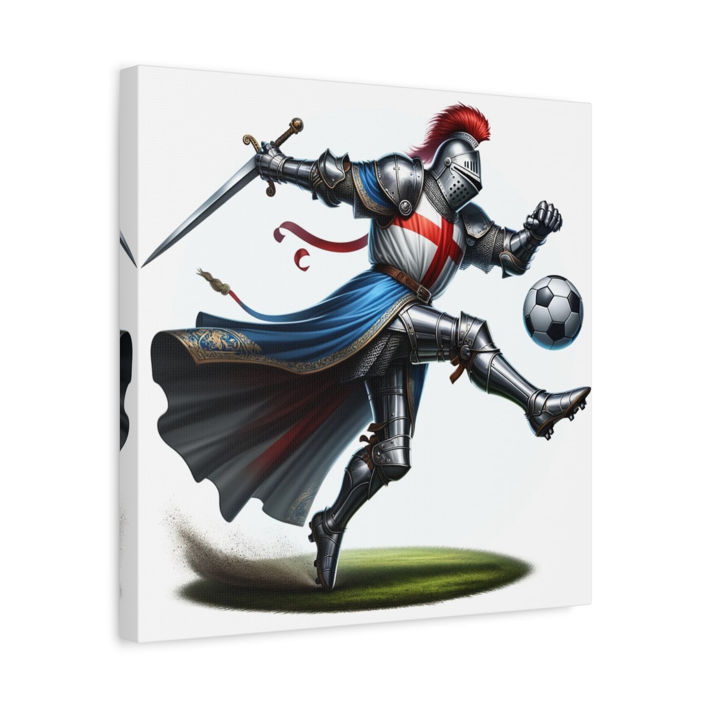 English Knight Matte Canvas, Stretched, 1.25"