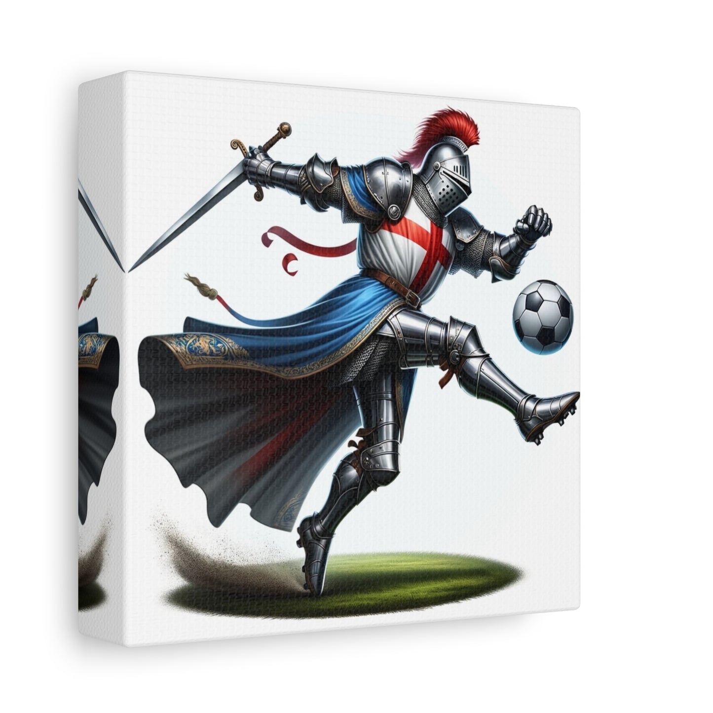 English Knight Matte Canvas, Stretched, 1.25"