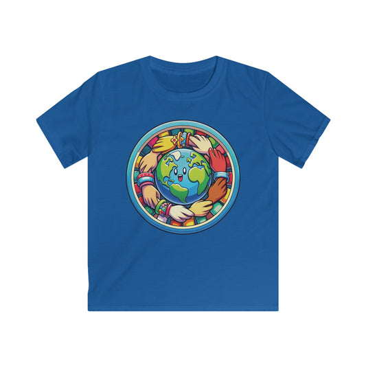 Circle of Hands T-shirt Sapphire