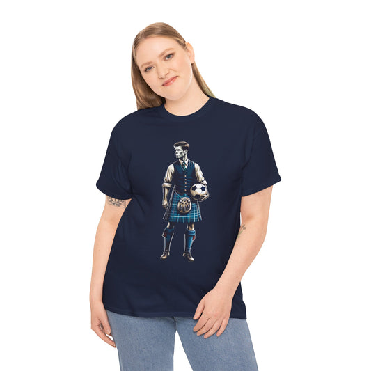 Scottish footballer Unisex Heavy Cotton T-shirt