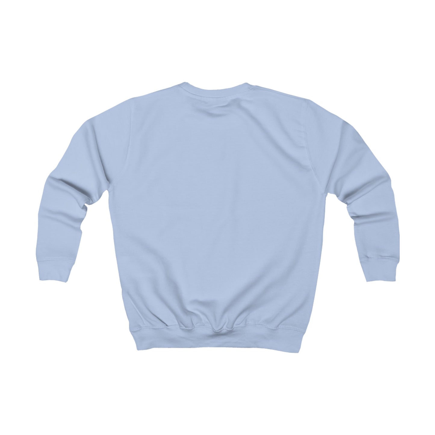 Orange in the Gym Sweatshirt Sky Blue