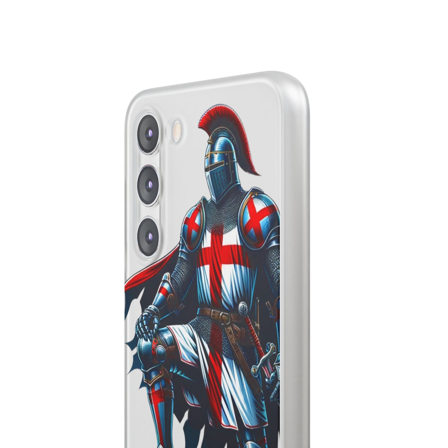 English Knight Flexi Case Semi-transparent