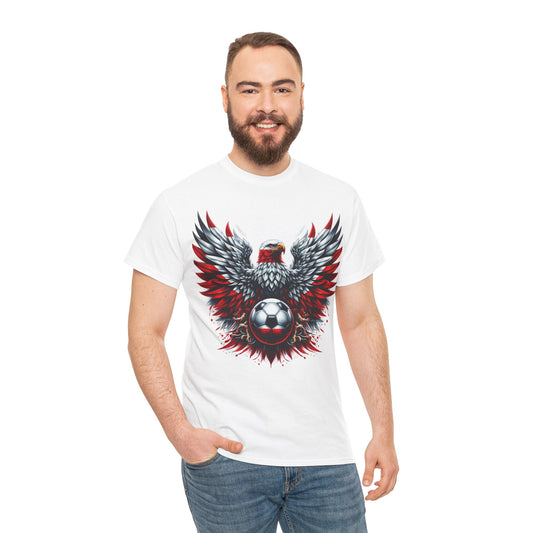 Polish Eagle Unisex Heavy Cotton T-shirt