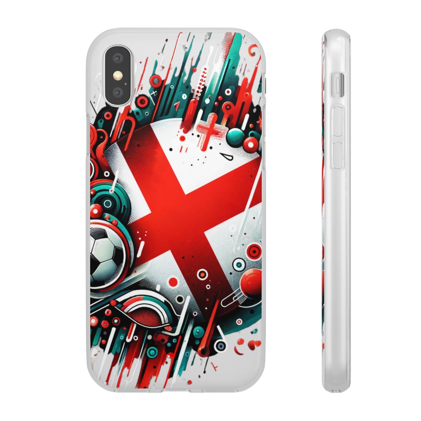 England Flexi Case Semi-transparent