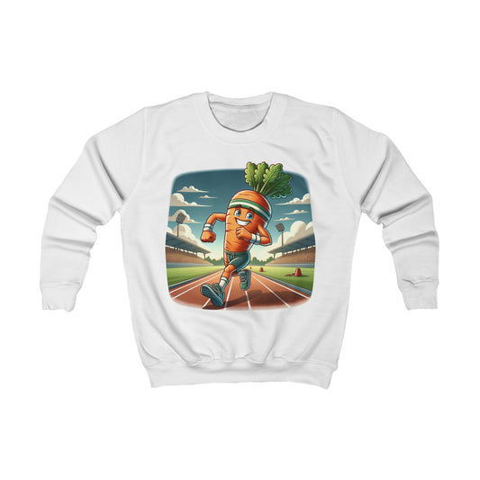 Running Carrot Sweatshirt Arctic White