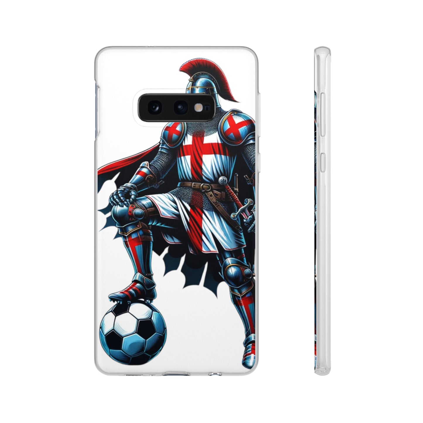 English Knight Flexi Case Semi-transparent