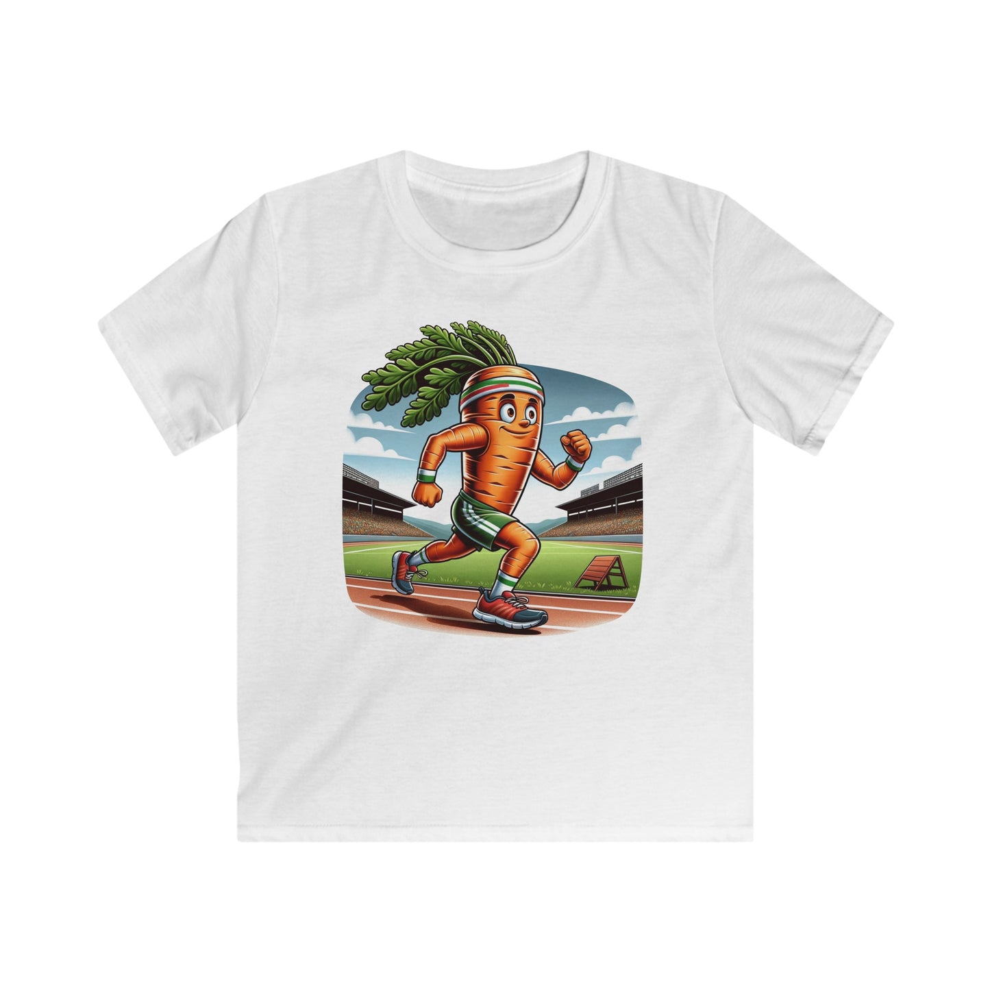 Running Carrot T-shirt White