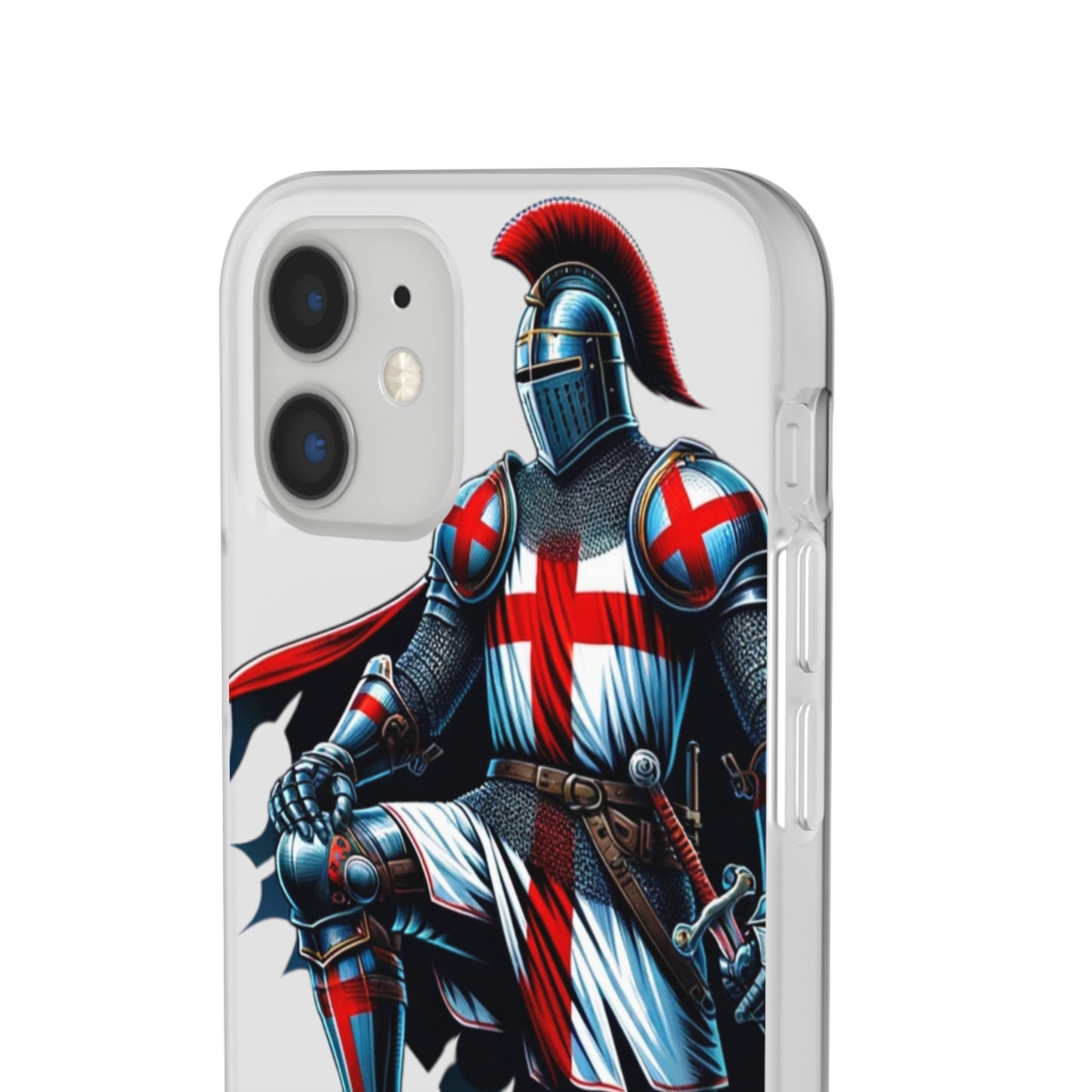 English Knight Flexi Case Semi-transparent