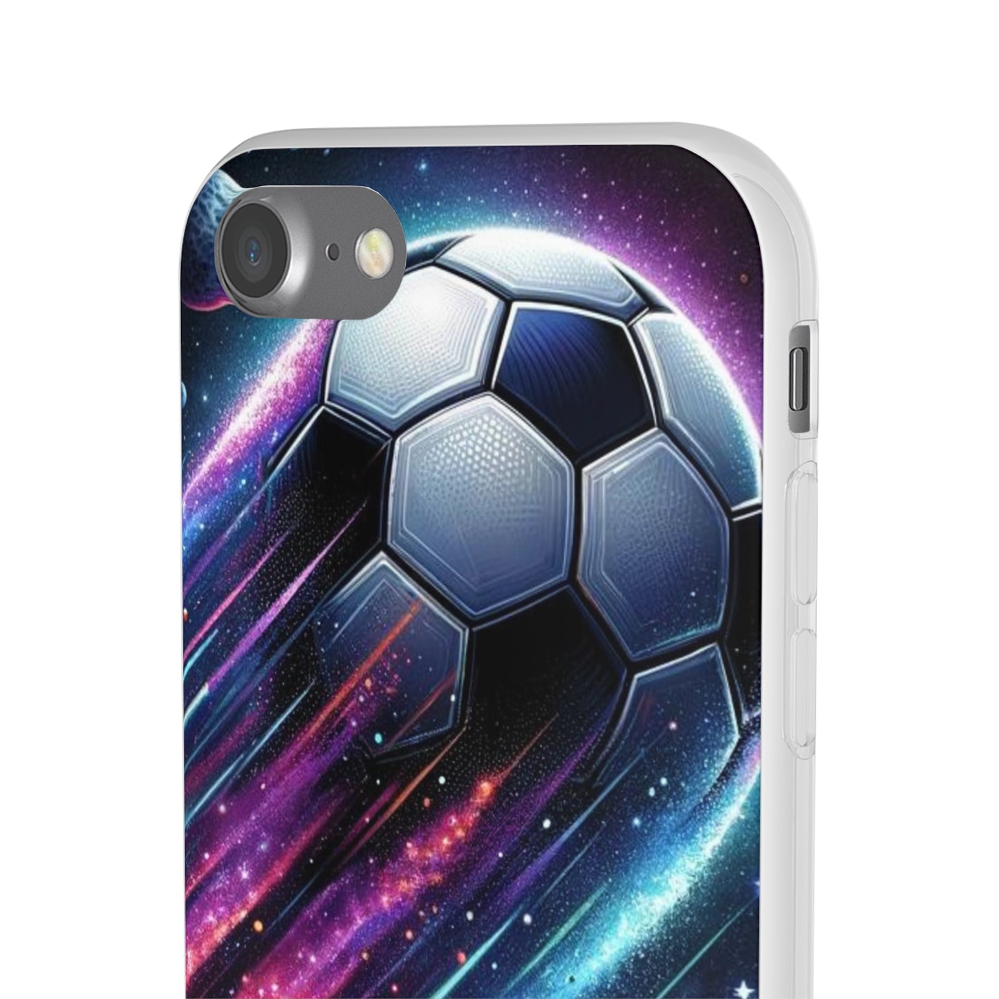 Football Magic Flexi Phone Case Semi-transparent