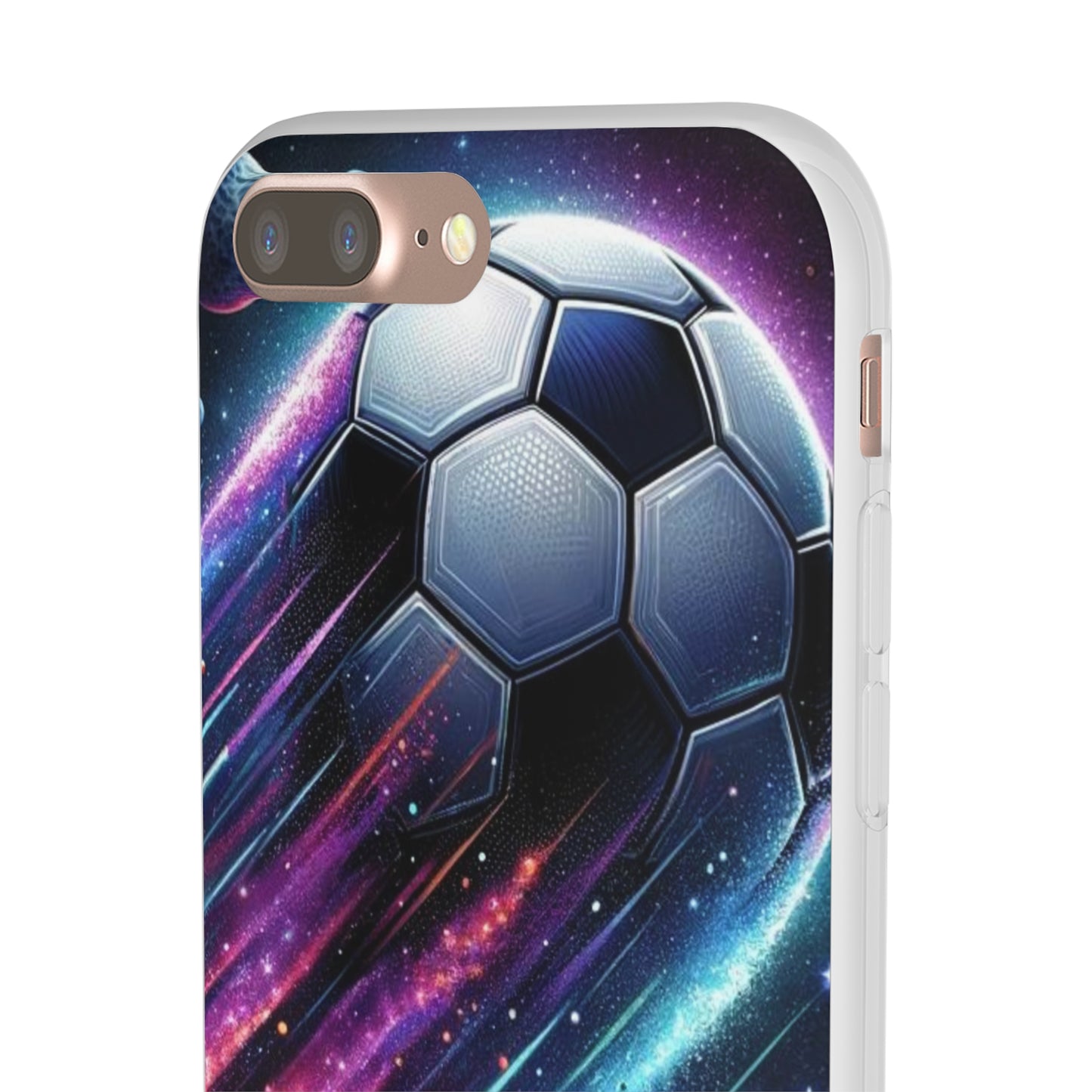 Football Magic Flexi Phone Case Semi-transparent