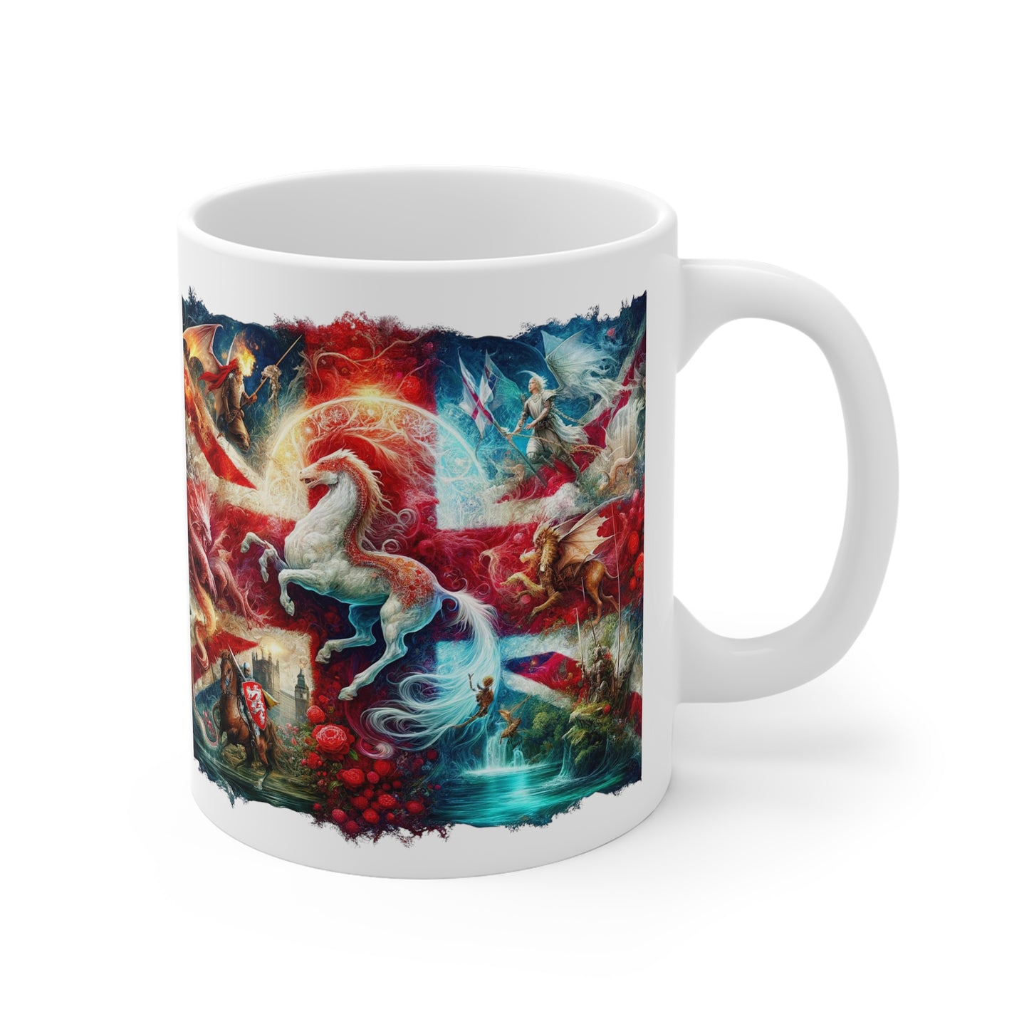 Fantasy White Mug