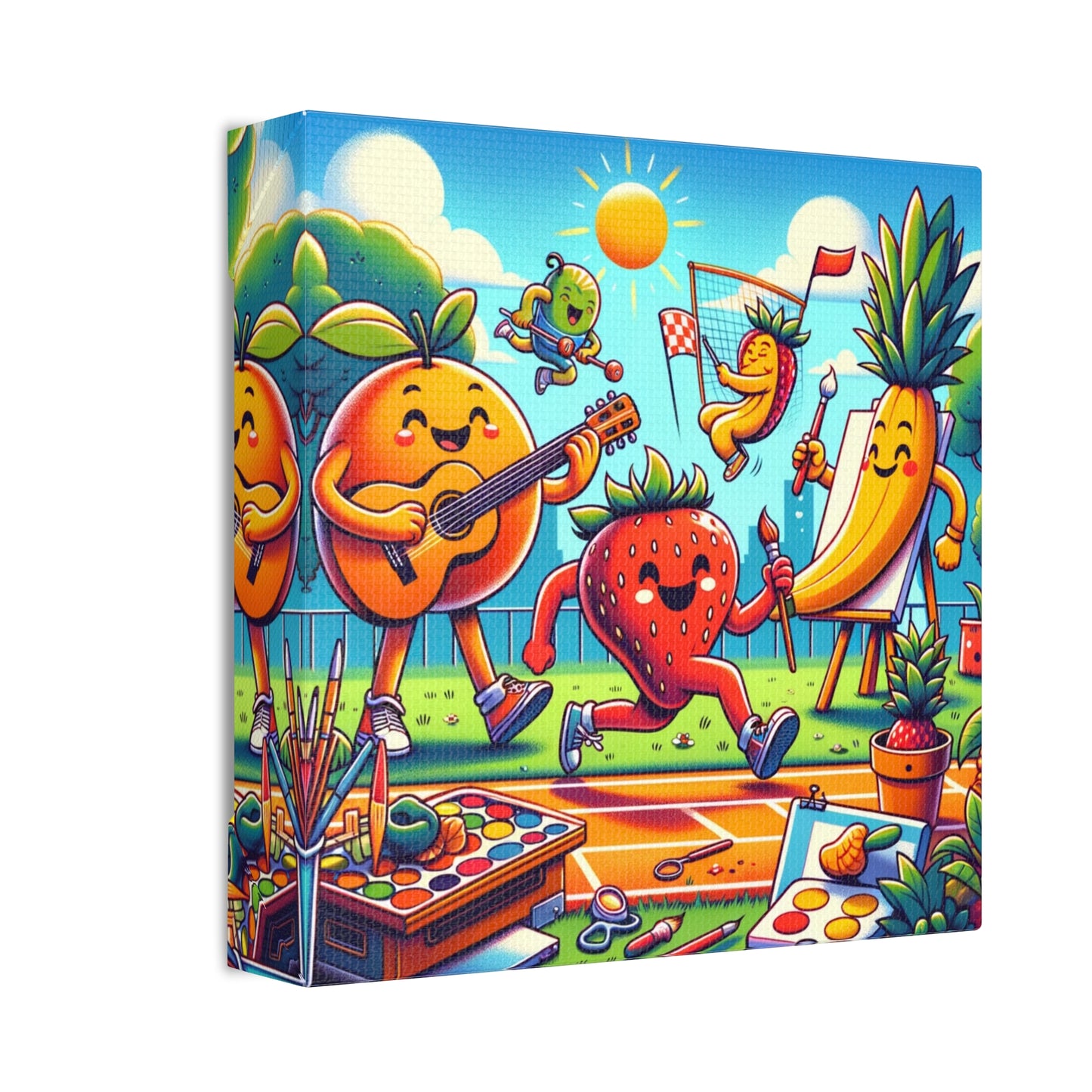 Fruit Fun Classic Stretched Canvas