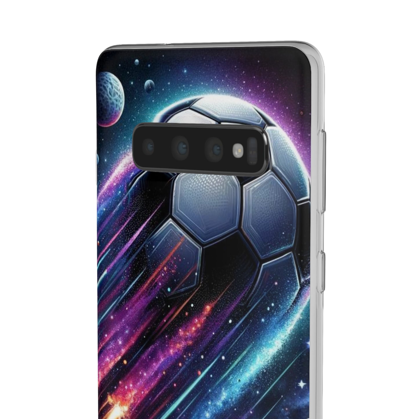 Football Magic Flexi Phone Case Semi-transparent