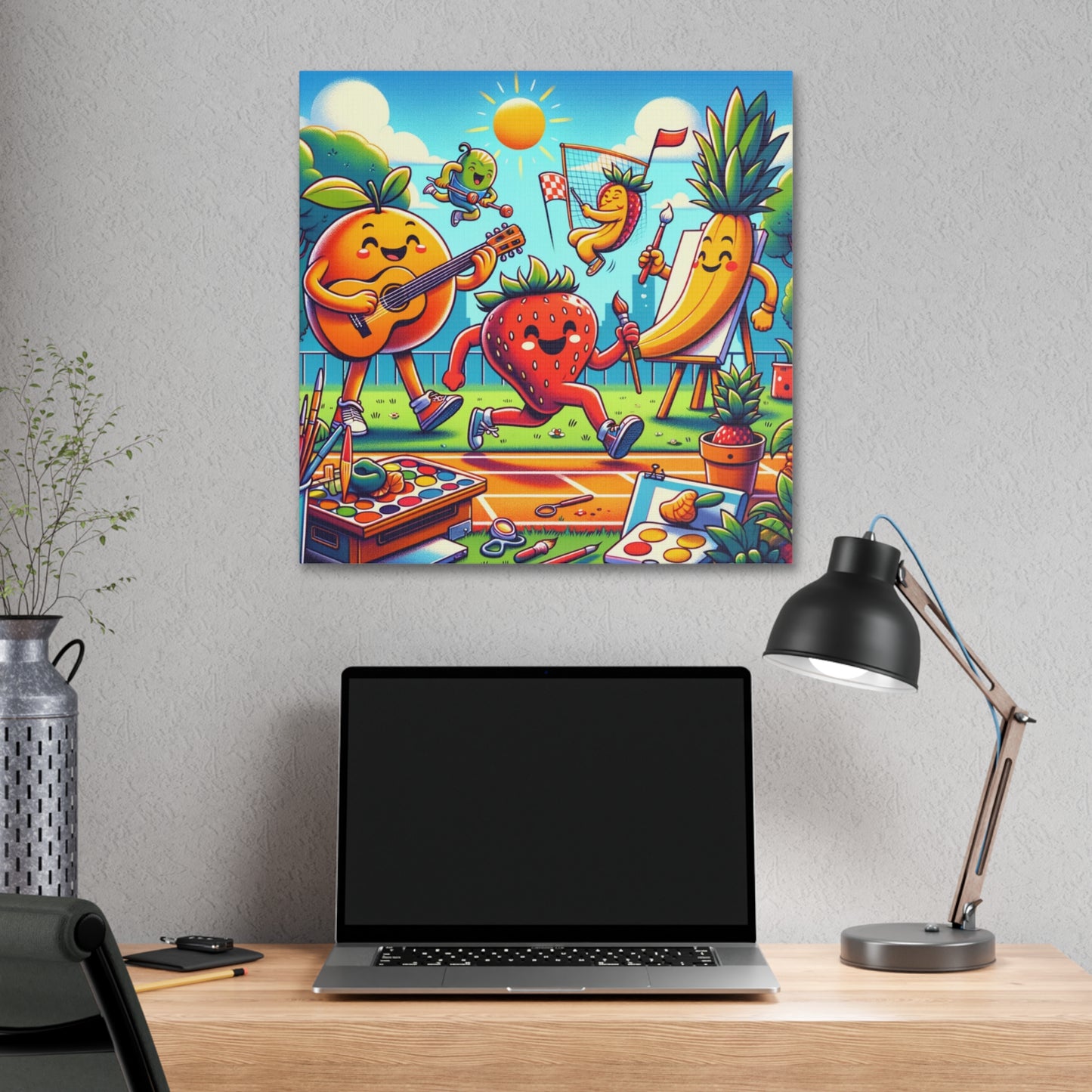 Fruit Fun Classic Stretched Canvas