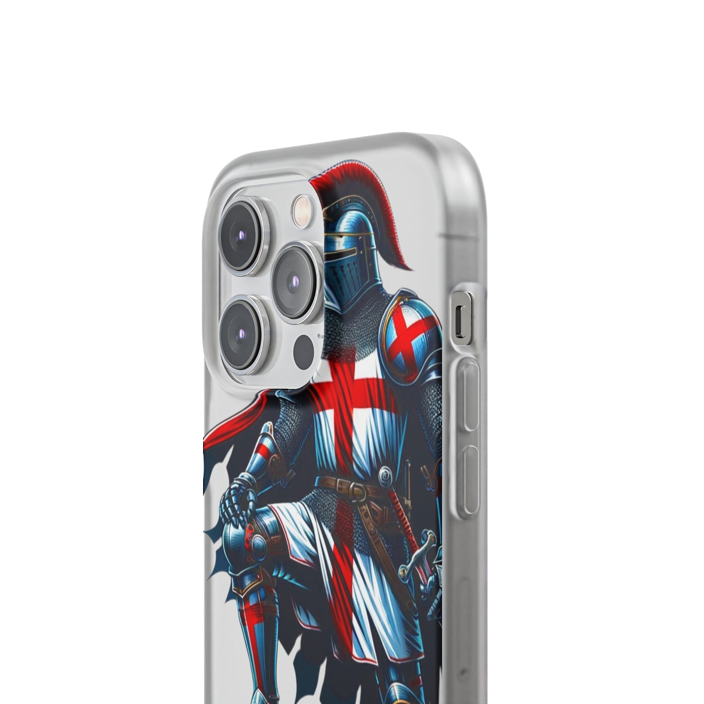 English Knight Flexi Case Semi-transparent