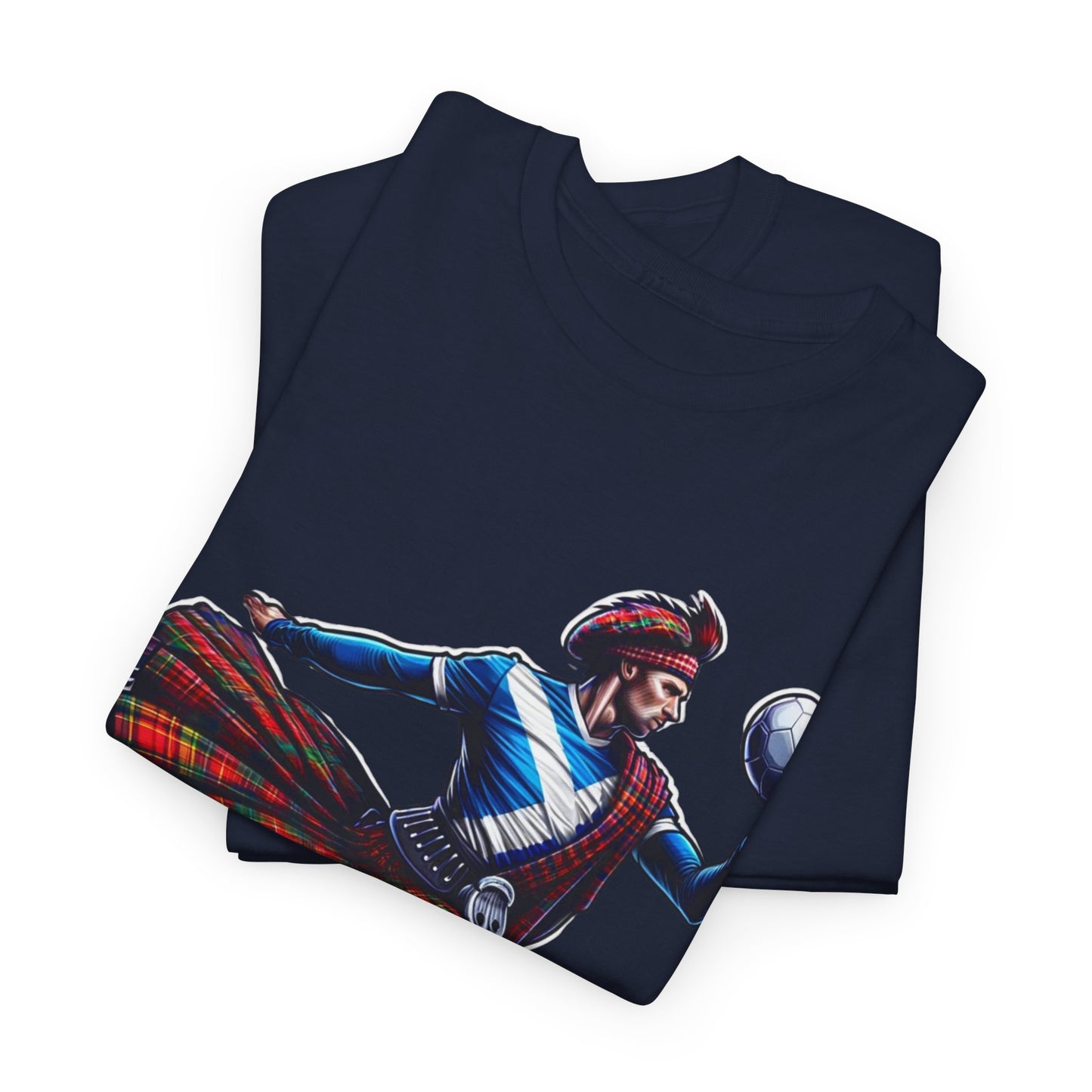 Scottish footballer Unisex Heavy Cotton T-shirt