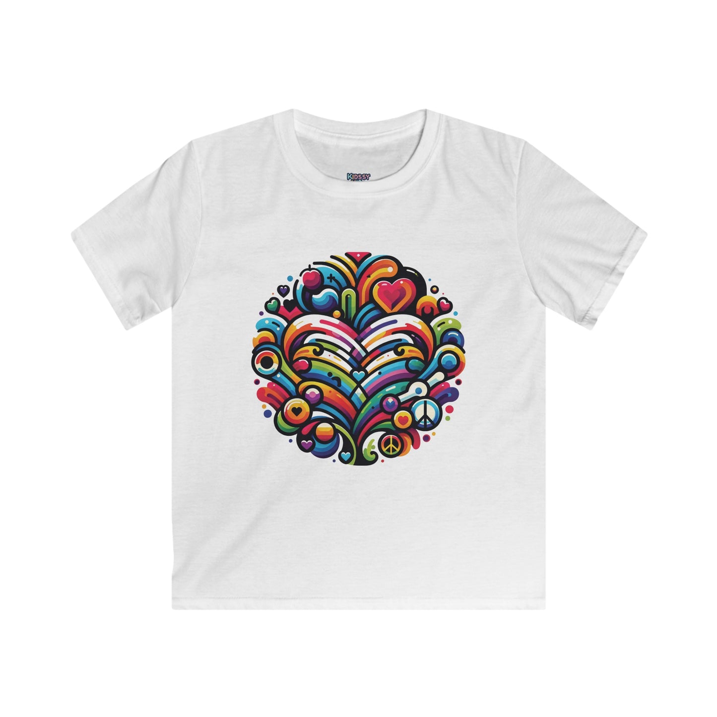 Rainbow Love Kids T-shirts