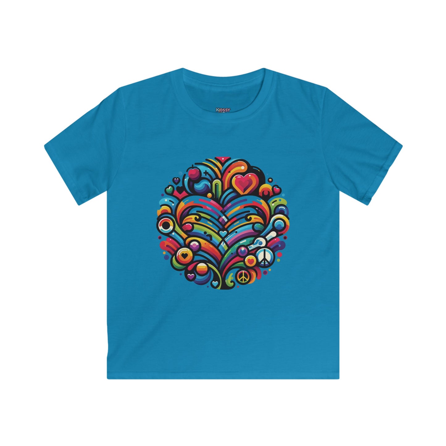 Rainbow Love Kids T-shirts