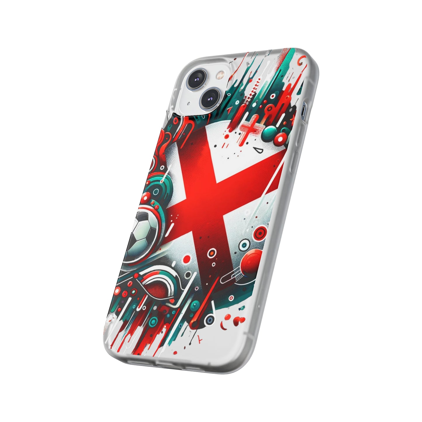 England Flexi Case Semi-transparent