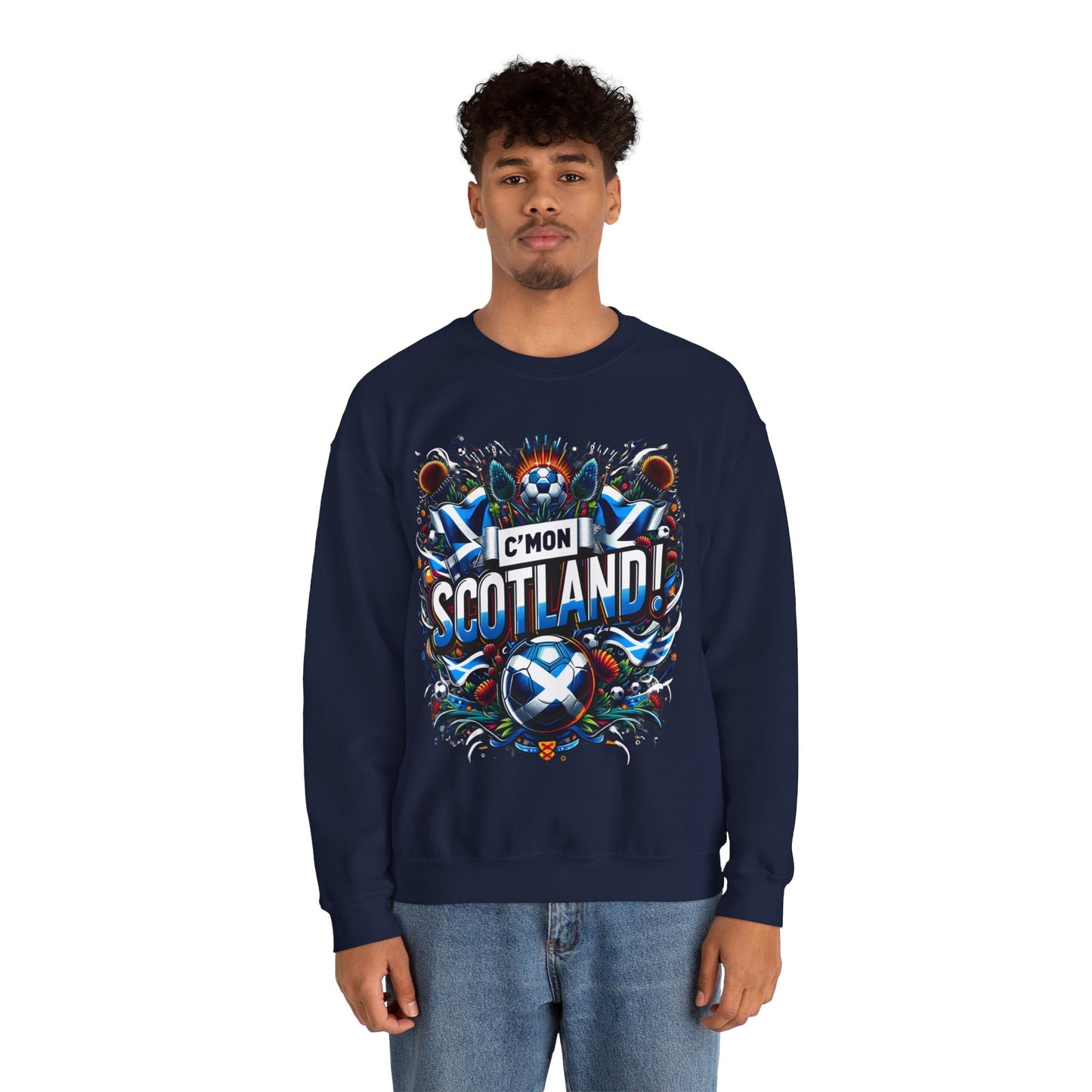 Come on Scotland Unisex Heavy Blend™ Crewneck Sweatshirt