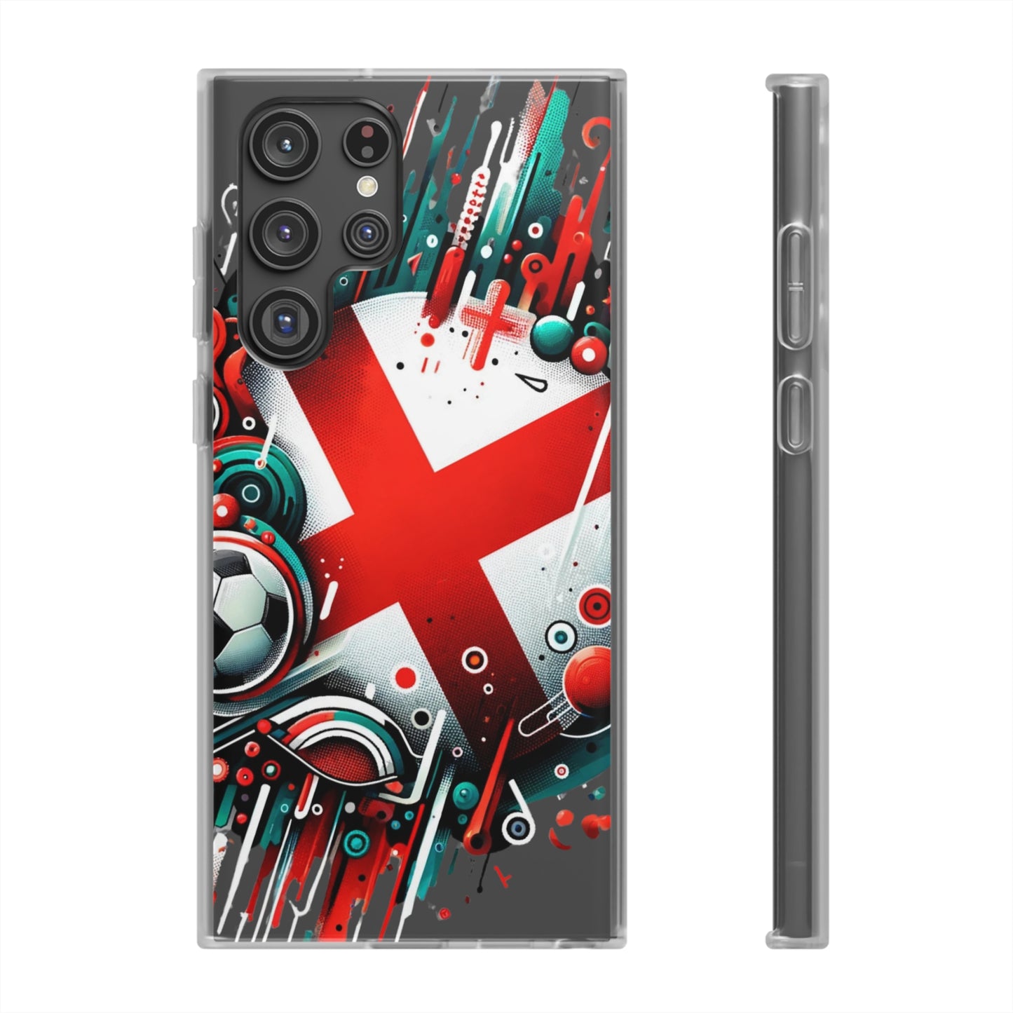 England Flexi Case Semi-transparent