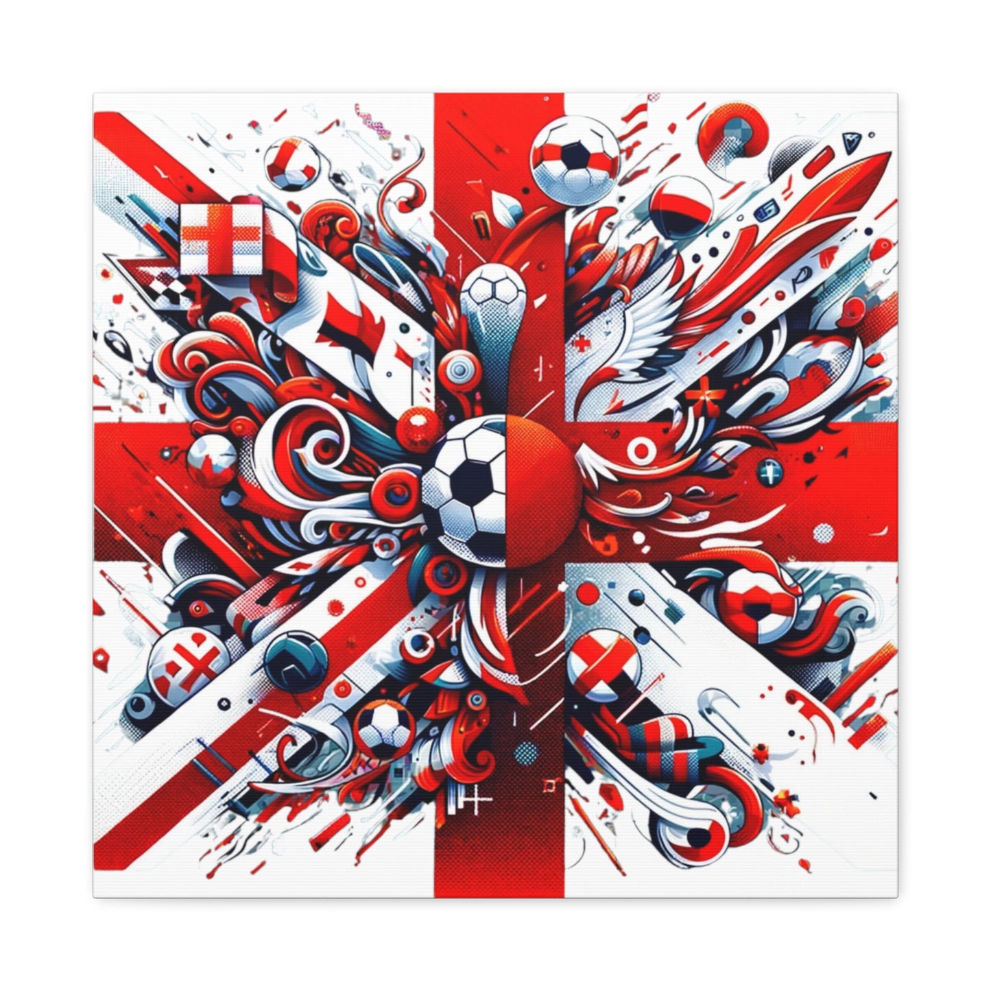 England Matte Canvas, Stretched, 1.25"