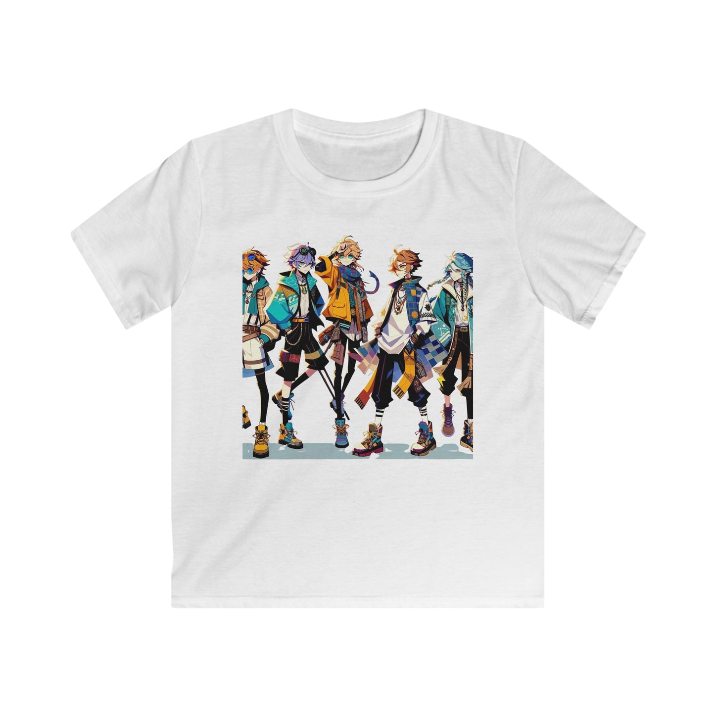 Tokyo Squad Anime T-shirt White