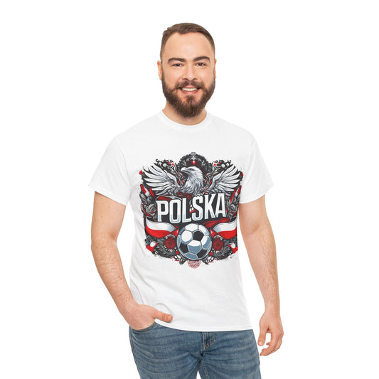 Poland Unisex Heavy Cotton T-shirt