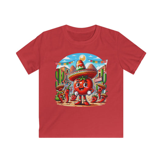 Mexican Tomato T-shirt Red