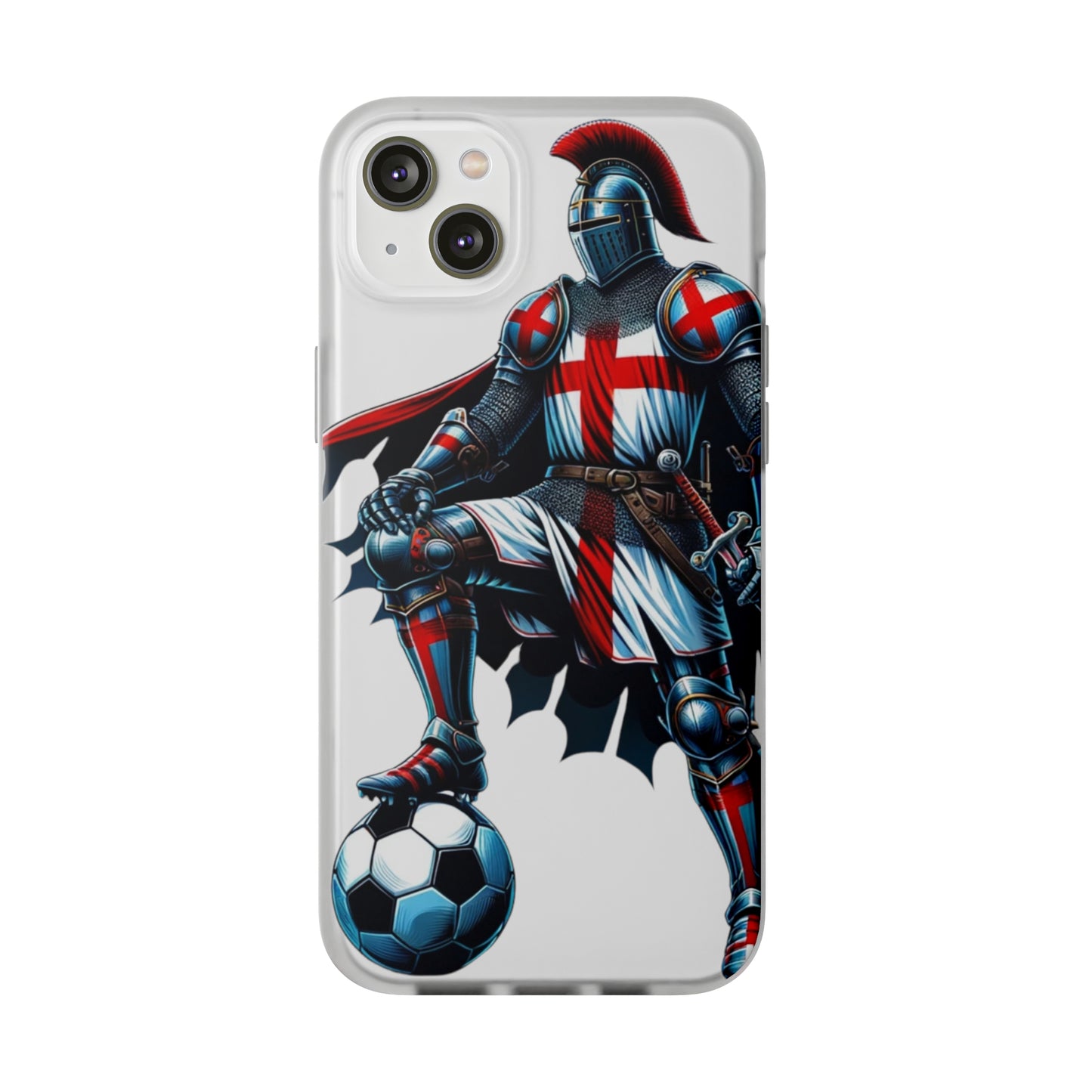 English Knight Flexi Case Semi-transparent