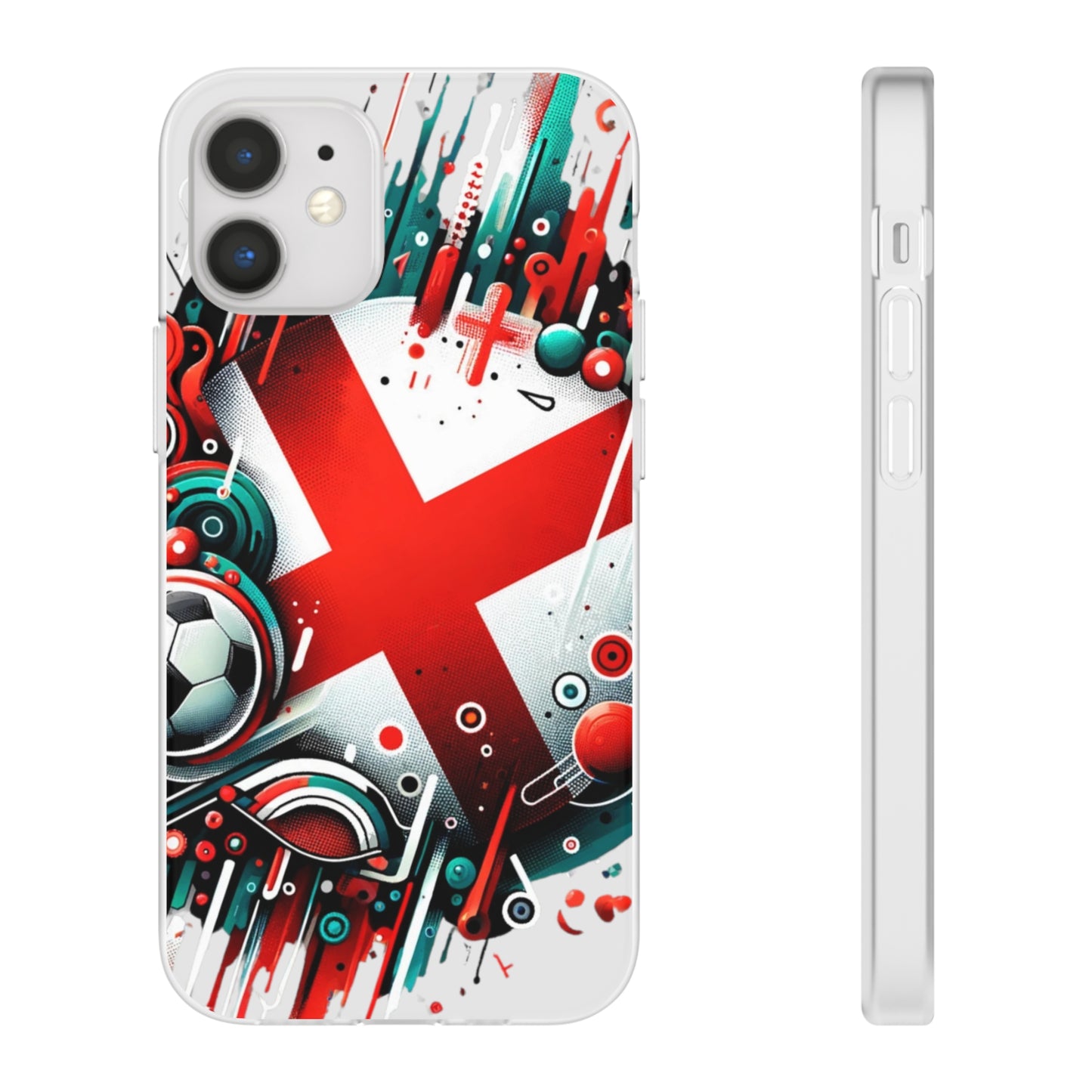 England Flexi Case Semi-transparent