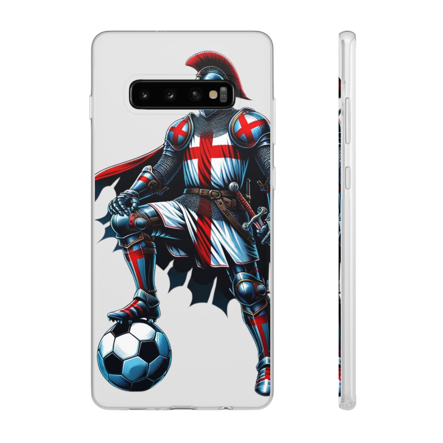 English Knight Flexi Case Semi-transparent