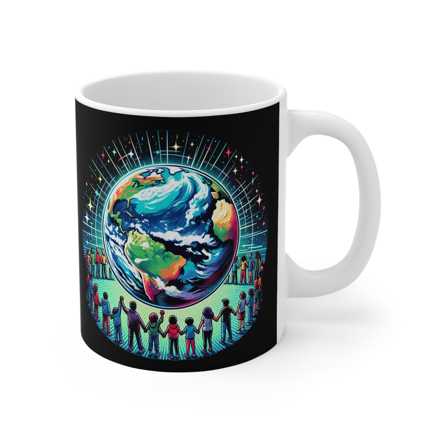 Earth Allies 11oz White Mug