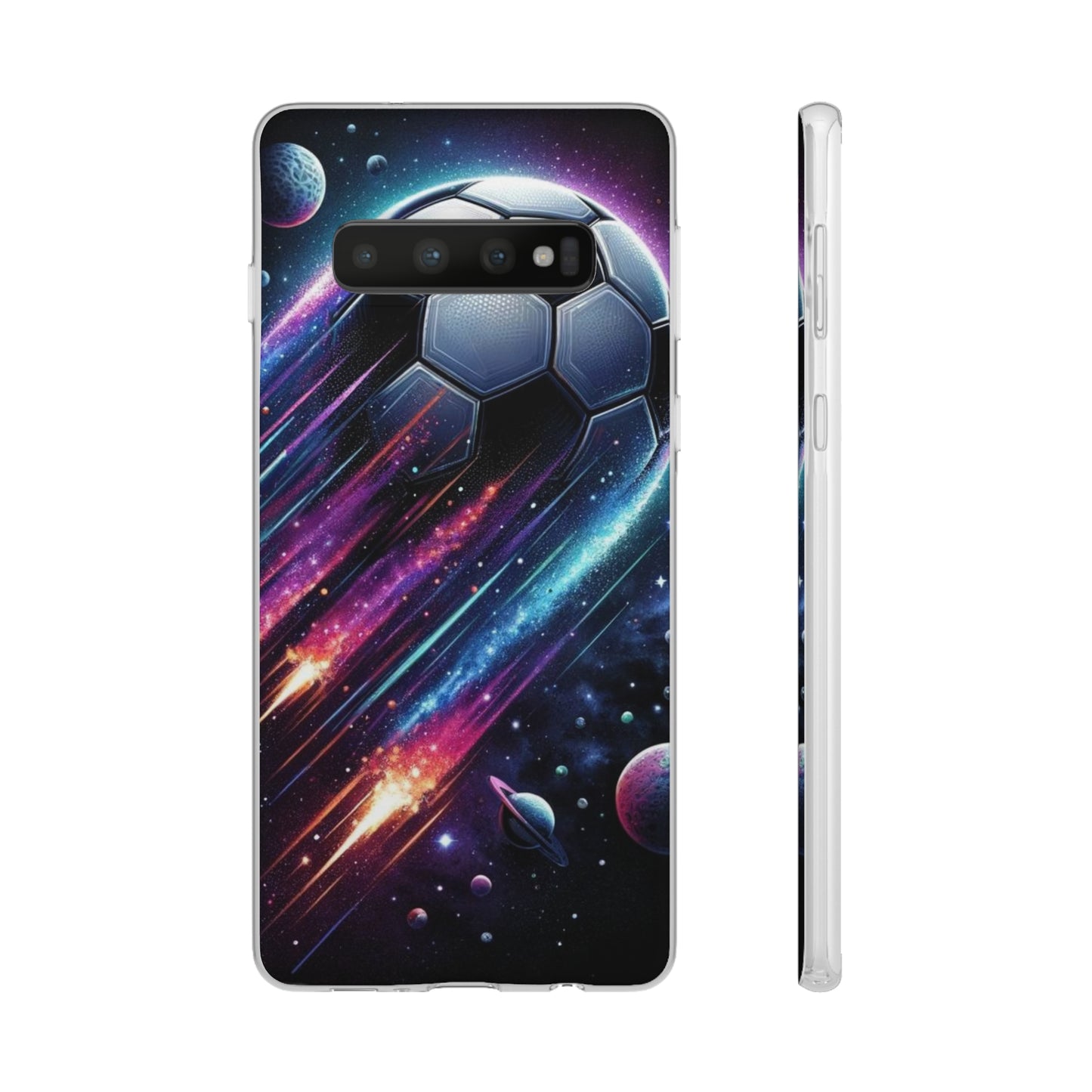 Football Magic Flexi Phone Case Semi-transparent