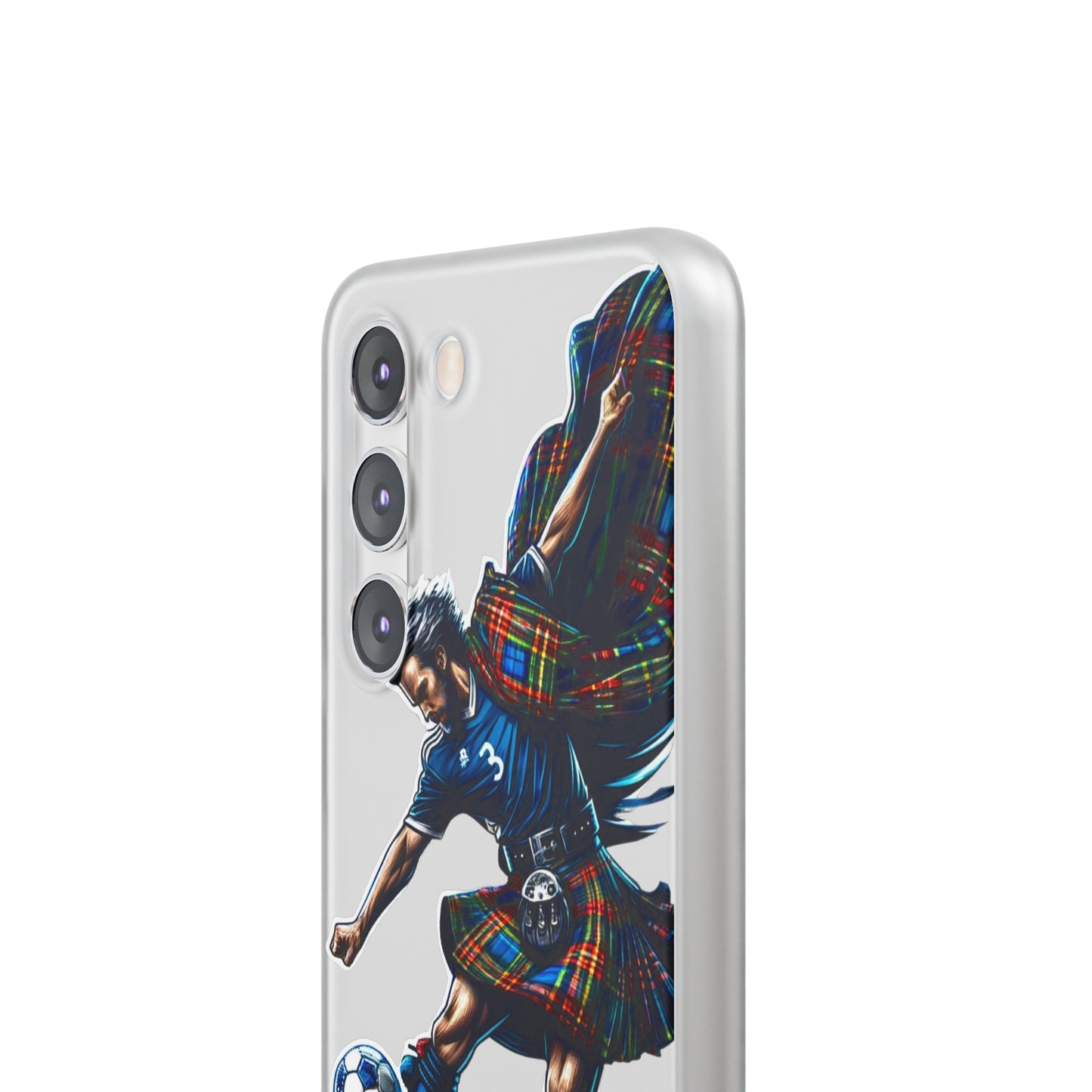 Scottish footballer Flexi Case Semi-transparent