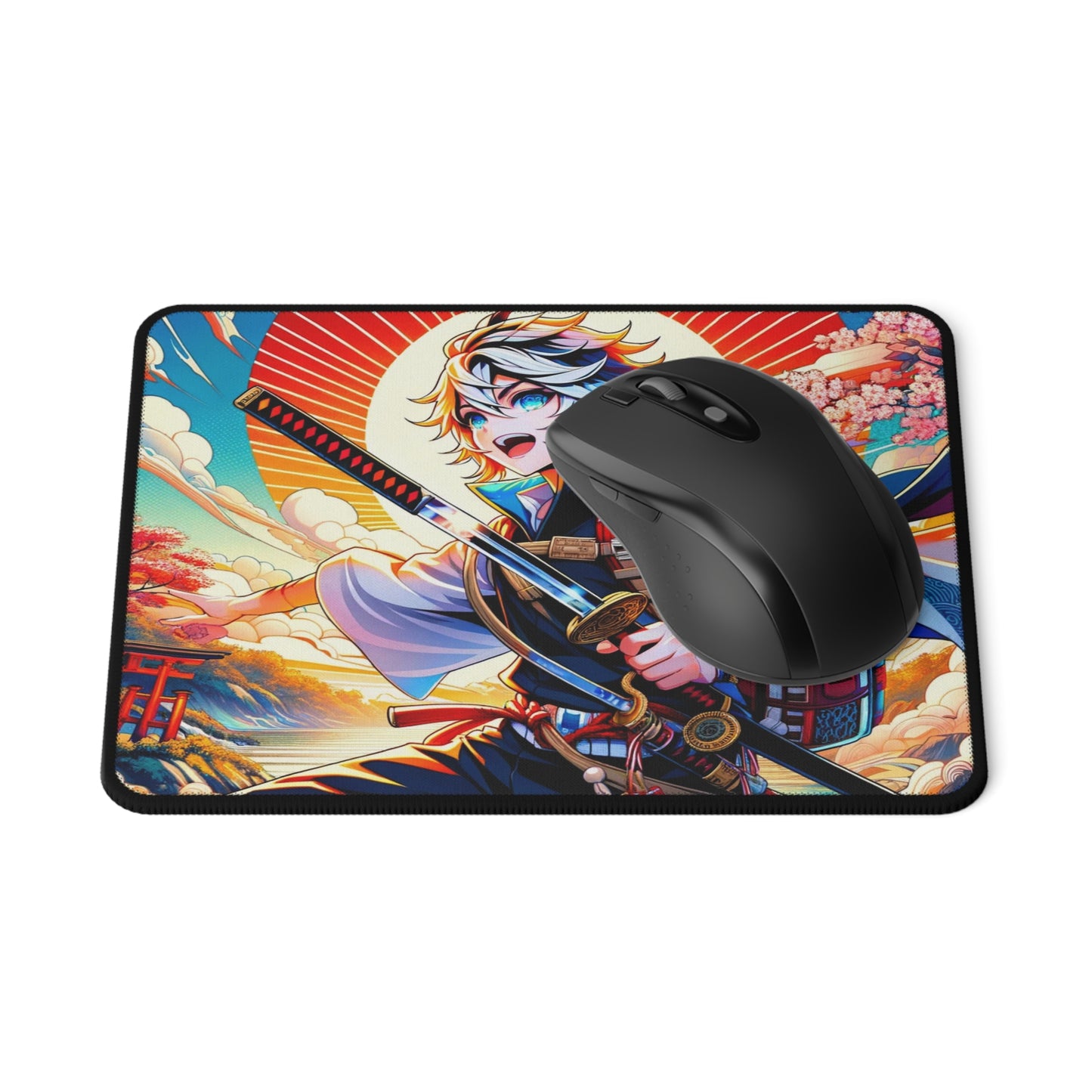 Tokyo Warrior Non-Slip Gaming Mouse Pad