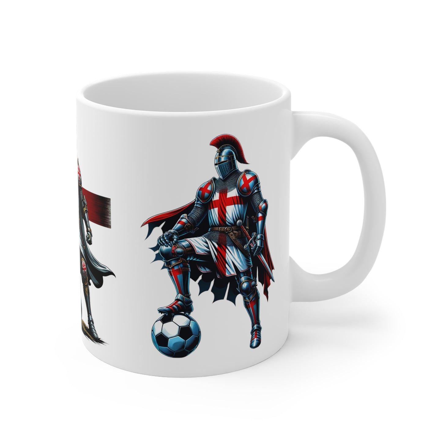 English Football knights White Mug