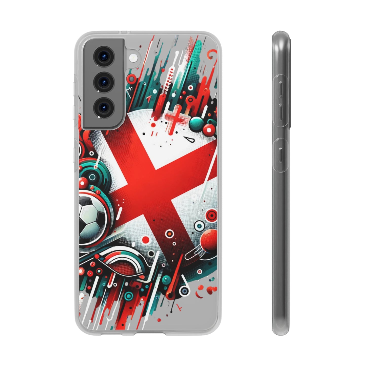 England Flexi Case Semi-transparent