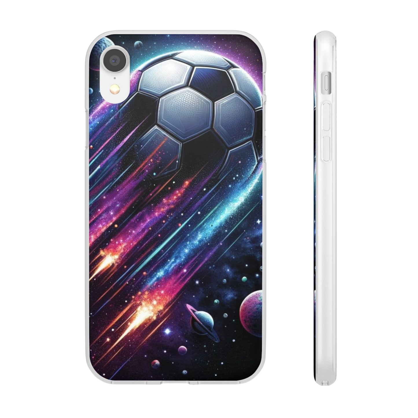 Football Magic Flexi Phone Case Semi-transparent