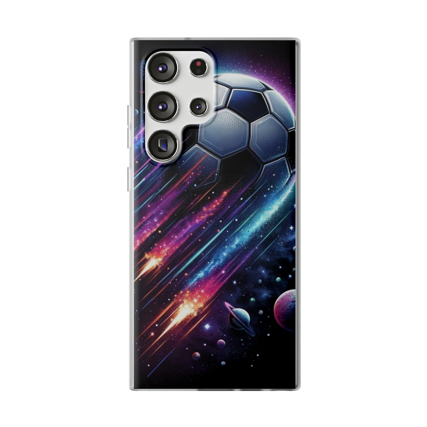 Football Magic Flexi Phone Case Semi-transparent