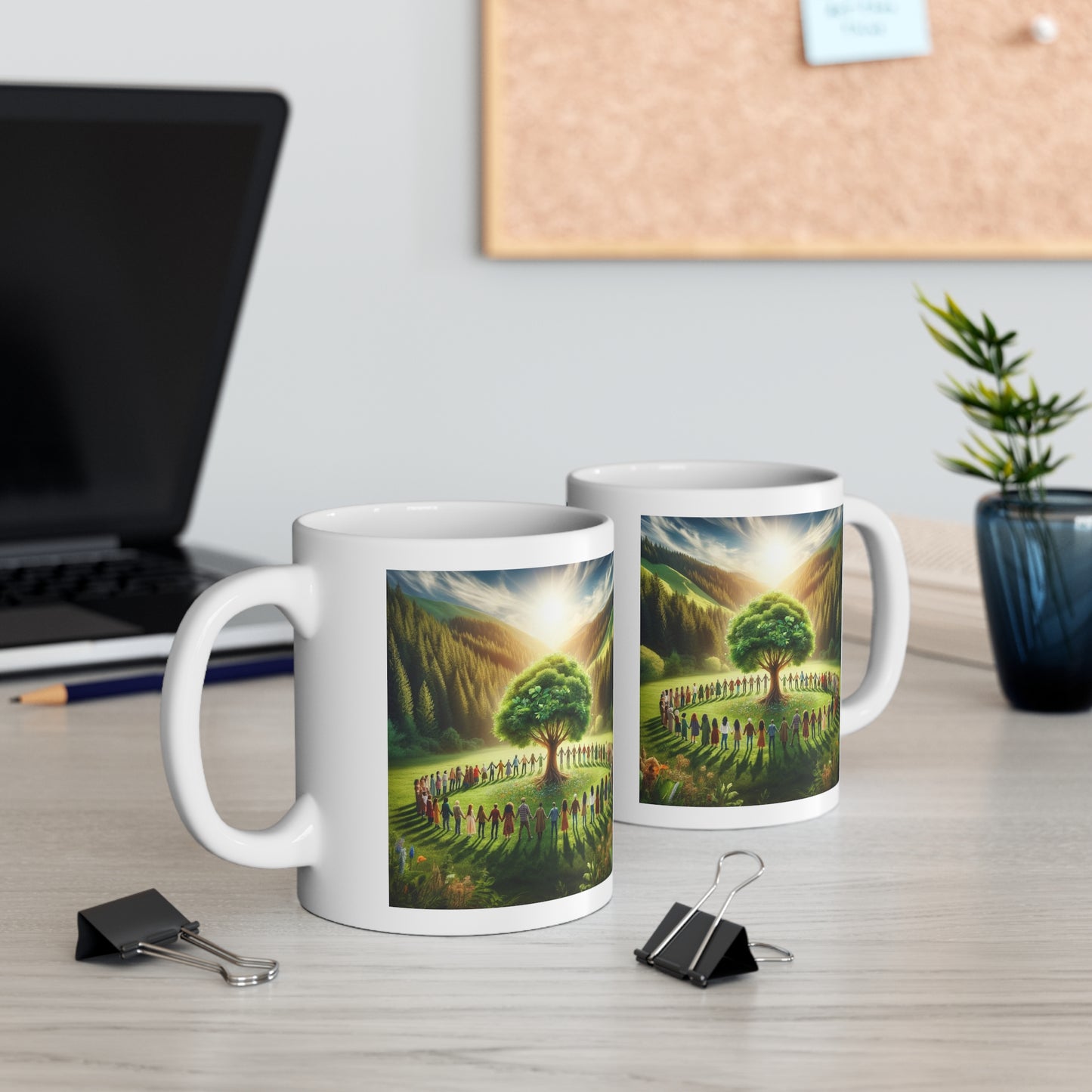 Circle of Life 11oz White Mug