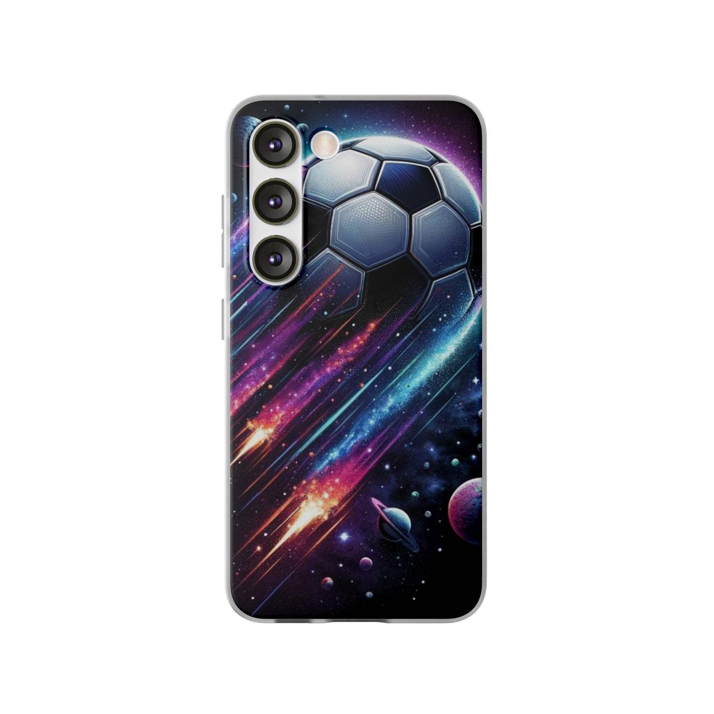 Football Magic Flexi Phone Case Semi-transparent