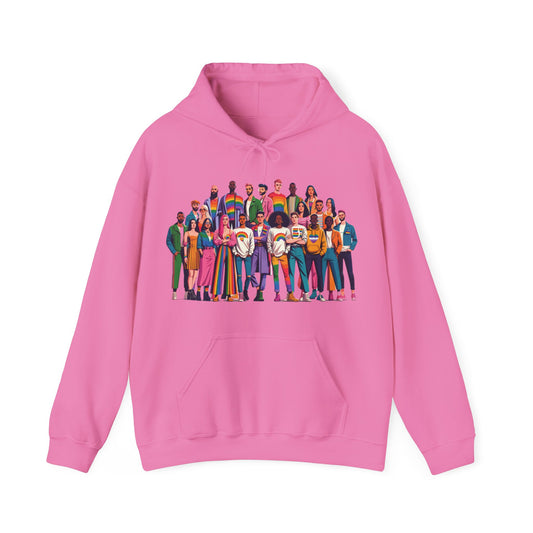 We are all Humans Hooded Sweatshirt