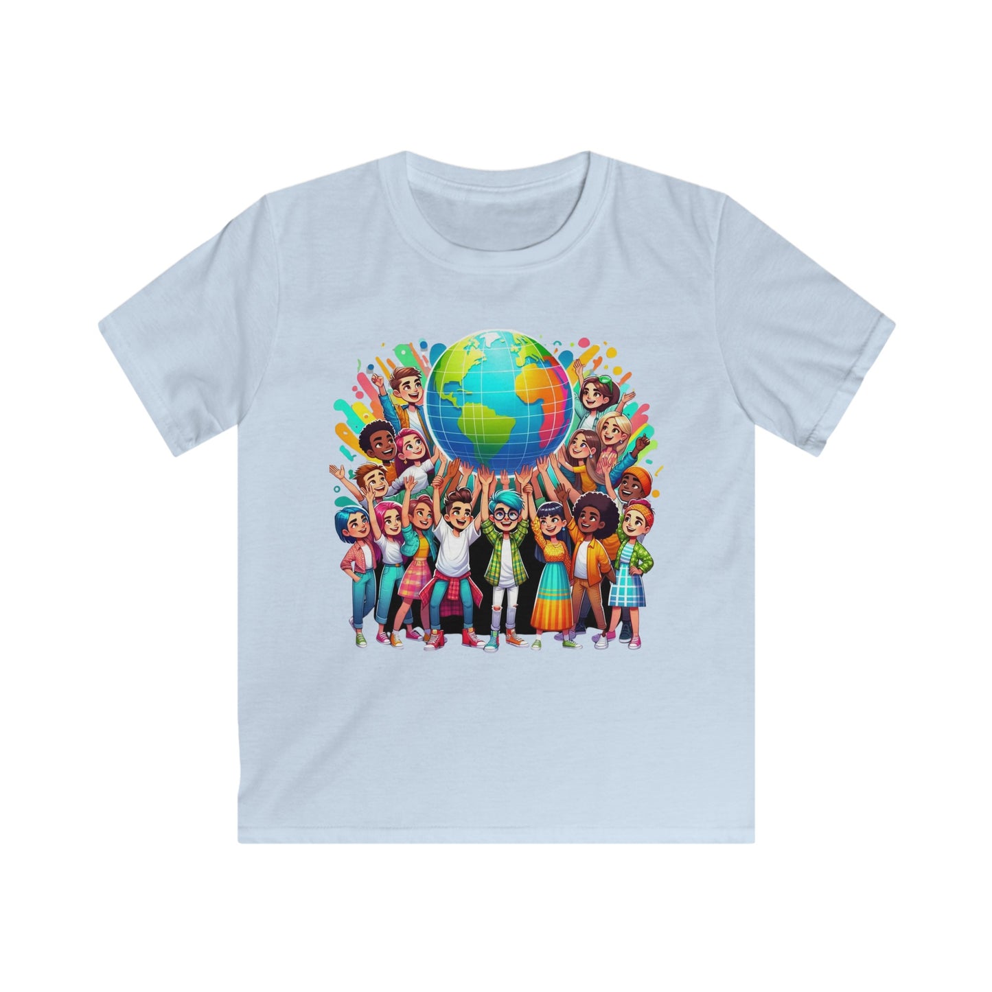 We are the future T-shirt Light Blue