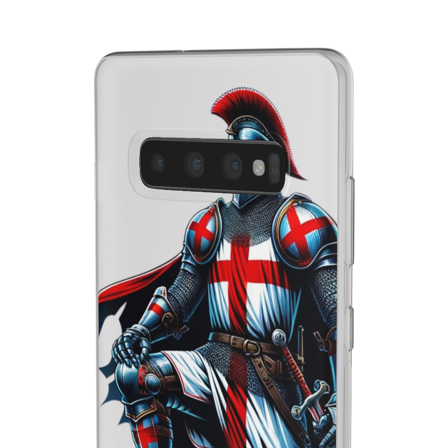 English Knight Flexi Case Semi-transparent